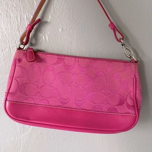 Pink Coach Demi Bag